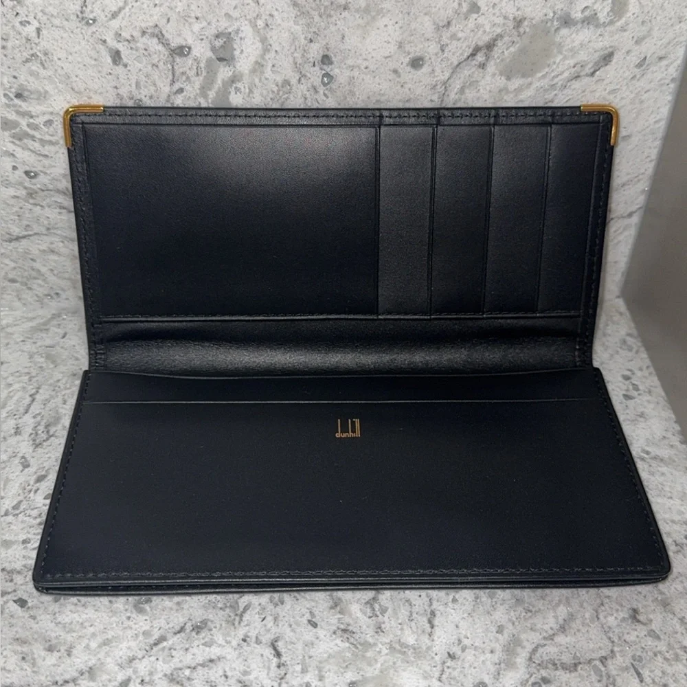 Dunhill Long Billfold Logo Plate Leather Men’s Wallet
AUTHENTIC LIKE NEW - Picture 9 of 13
